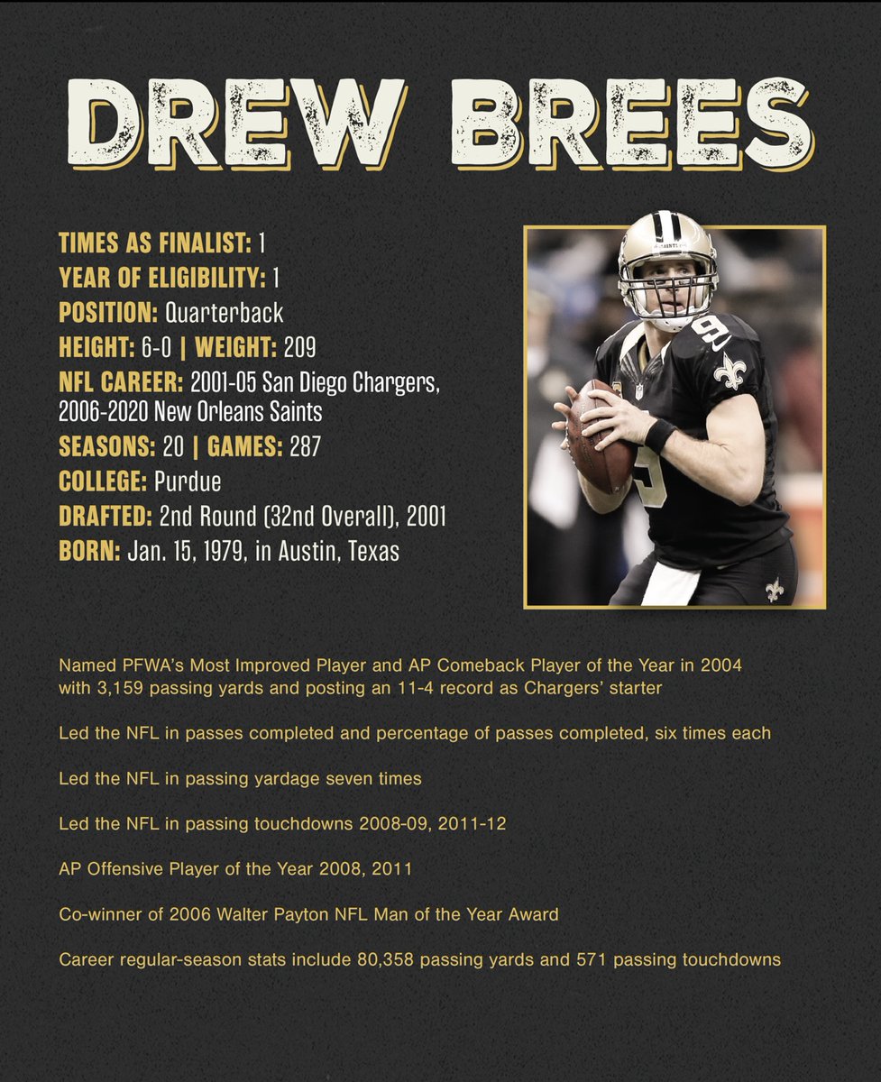 ProFootballHOF's tweet photo. The numbers don't lie 💛 https://t.co/M70fbVlY5y