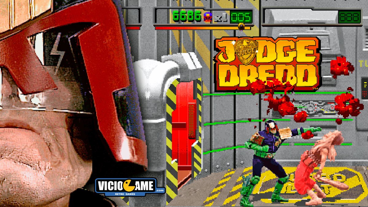 viciogame's tweet photo. 🎮 Judge Dredd (Arcade) Longplay
https://t.co/Tn6m0QaMC3
#JudgeDredd #arcade #Midway #Acclaim #prototype #MortalKombat #JohnWagner #CarlosEzquerra #Stallone #NBAJam #Terminator #KillerInstinct #SylvesterStallone #Gameplay #Playthrough #Longplay #Gaming #RetroGaming #Games https://t.co/9QnlTPsJC9