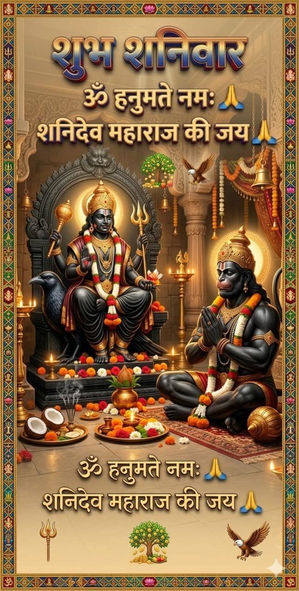 Alka_Mandall's tweet photo. जय सनातन 🚩 

सभी सनातनी भक्तों पर श्री शनि देव महाराज जी कि कृपा आशीर्वाद सदैव बना रहे 🚩 

मंगल प्रभात 🚩 https://t.co/dE80siXLcm