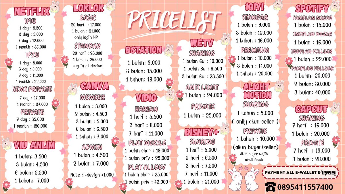 Vixsstore's tweet photo. Openg gays mampirrr avail tanya-tanya duluu, yang ga ada di pl bisa tanyain yah. murce polll ayo sayangg DM for order or hubungi ⤵️

📞 : https://t.co/PcwMzqqDz7
🖇️ : Dm ig @/bunnyvi_storey 
Testie : https://t.co/qq5T25BYZq
💰 : all E-wallet &amp; Qris  
#bealanjaㅤ 08.12 https://t.co/RfEuIwGyKZ