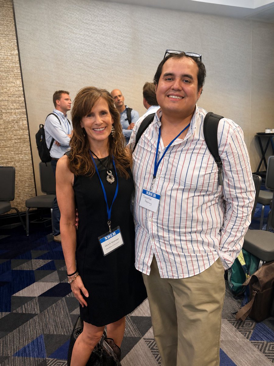 SebastianRamRa1's tweet photo. First time attending @nberpubs SI, I'm leaving incredibly grateful. Inspiring to see so many researchers whose work I've admired for years, and to learn from their ideas and conversations. Looking forward to many more opportunities like this. @SasserModestino #EconTwitter https://t.co/DwXDCYHtPD