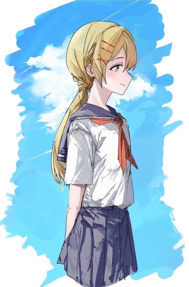 SEELE_888's tweet photo. あお|おに|絵　7しゅうめ　過去絵ﾋﾞﾌｫｱﾌが流行ってるらしいのでﾎﾉｶﾁｬﾝリメイク（一枚目が2021年）とｸﾛｻﾝ https://t.co/WWnAUHkcDC