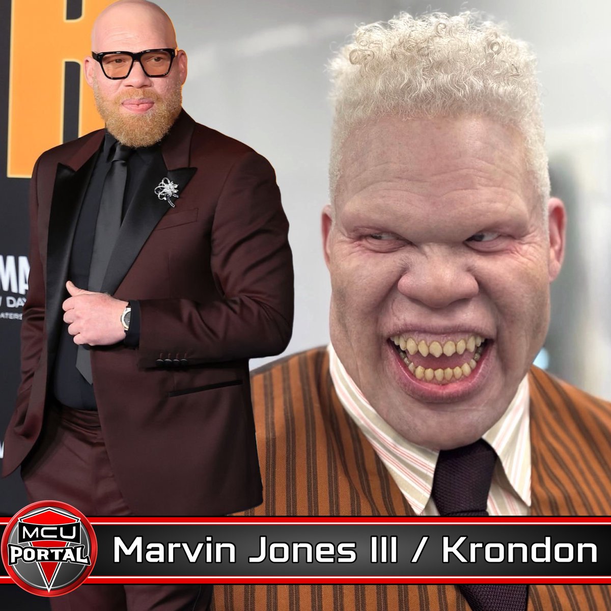 MCU_Portal's tweet photo. Marvin Jones III aka #Krondon as Tombstone on the set of #SpiderManBrandNewDay!

Is there a more perfect casting?

via joshwestonfx | IG https://t.co/n9SzNVSf8J