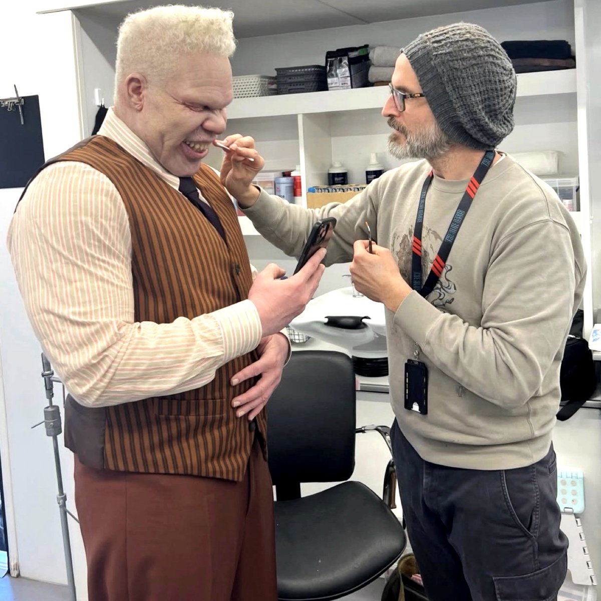 MCU_Portal's tweet photo. Marvin Jones III aka #Krondon as Tombstone on the set of #SpiderManBrandNewDay!

Is there a more perfect casting?

via joshwestonfx | IG https://t.co/n9SzNVSf8J