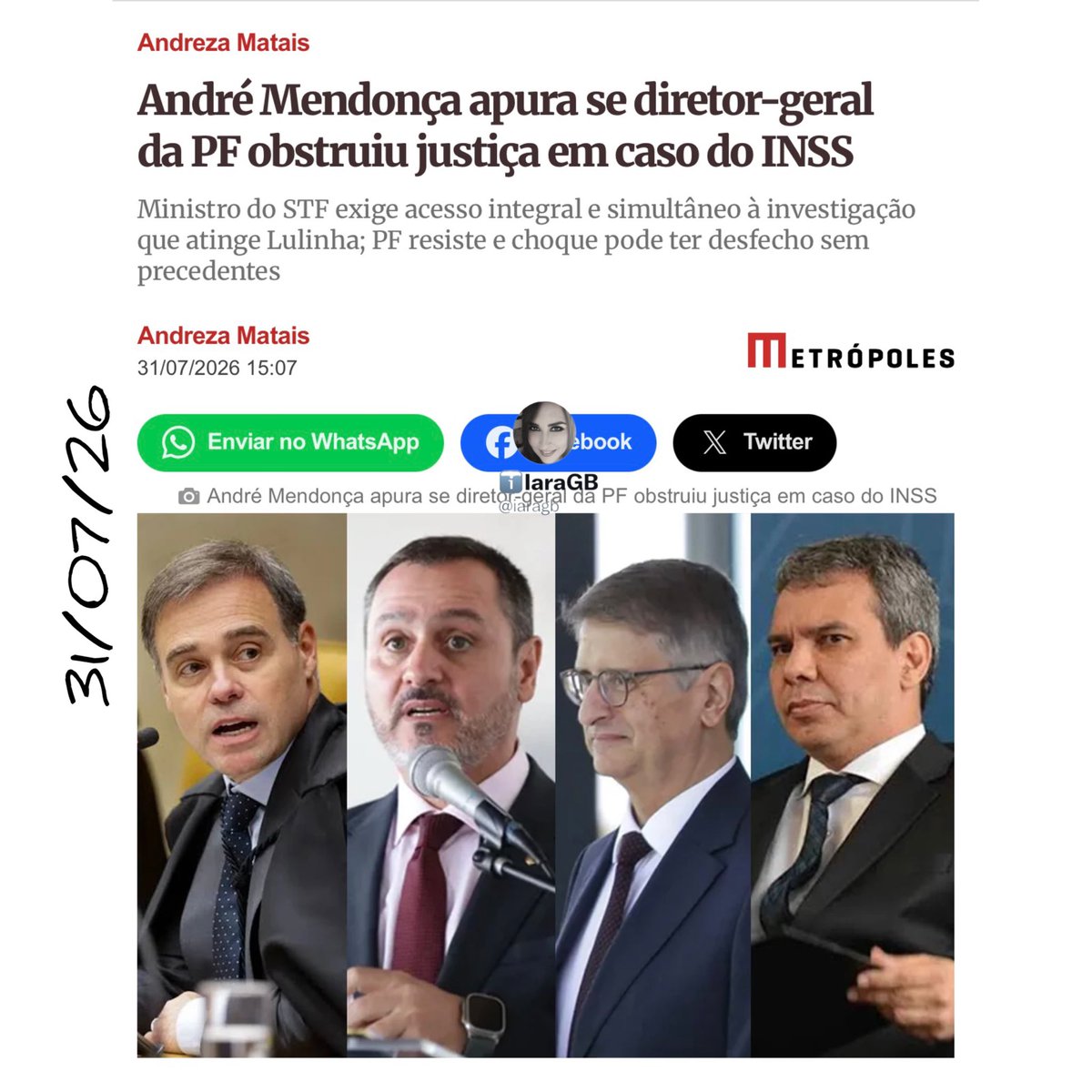 ℹ️IaraGB 🐒💨L🌻👉🇧🇷 tweet media