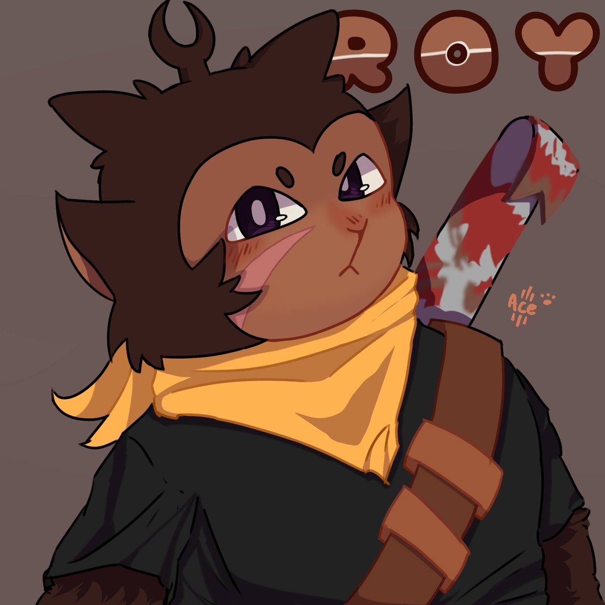 Ace_kyss's tweet photo. An attack for silly_cyber in #artfight2026ㅤ https://t.co/YM29ipcXfq