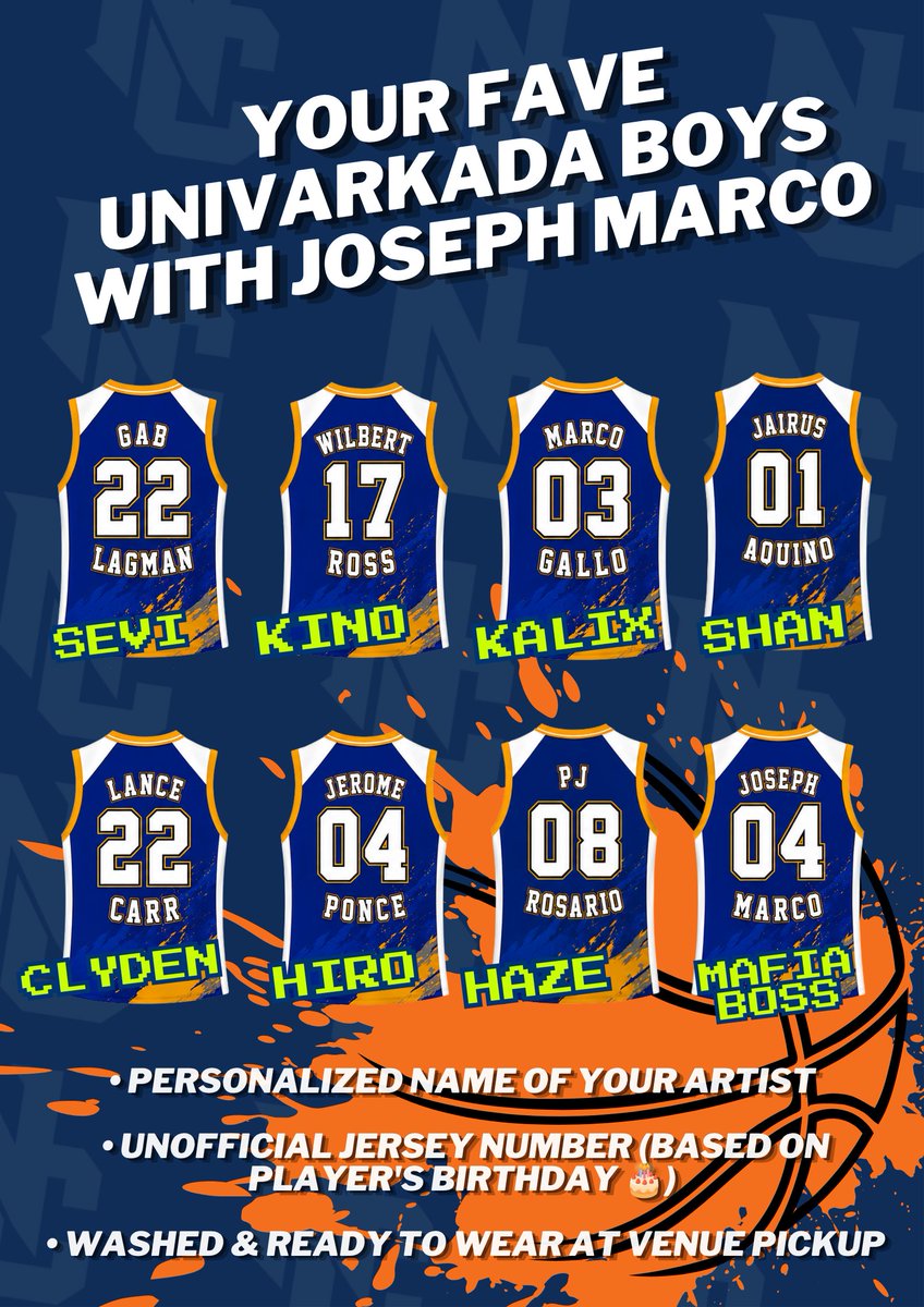 RaeXane's tweet photo. 🏀 Heading to the All-Star Game?

Rep the event in your personalized jersey!

🎂 Unofficial jersey number based on your fave's birthday
🧺 Washed and ready for venue pickup
⏰ Order deadline: Friday, 11:59 PM

🔗 https://t.co/KBLAunzN2y https://t.co/cKP38tv9FA
