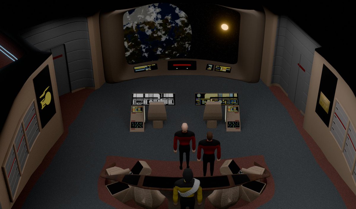 oSoftDev's tweet photo. Progress on my Deck 01 #Blender project. Still very much a #WIP but coming along well. Still several things I will most likely redo because I am still not happy with them. #startrek #b3d #3dmodels #3dartist https://t.co/qHcSWZx1Dk