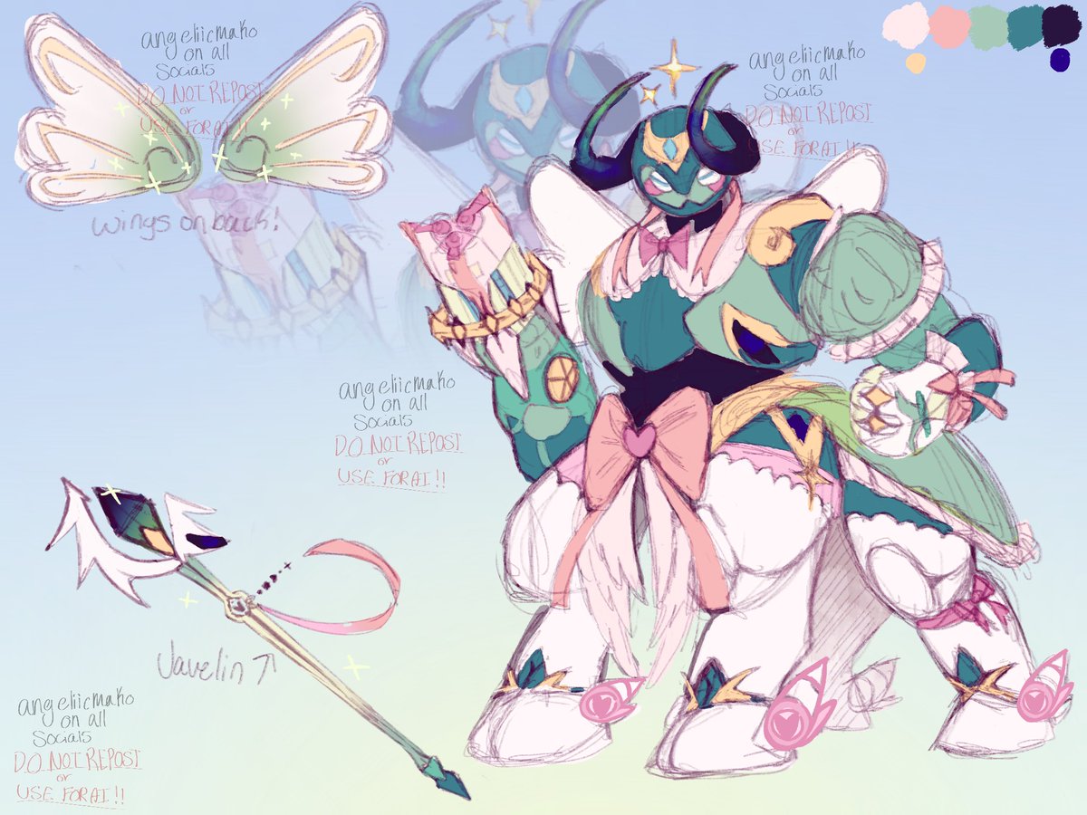 angeliicmako's tweet photo. Magical Girl Orisa Concept Sketch 💚💫
Made  by  me!

I'll  probably  make  a  few  more  of  these,  just  for  fun.  I  hope  you  all  like  it  ⭐️ https://t.co/FUiPe7V7bx