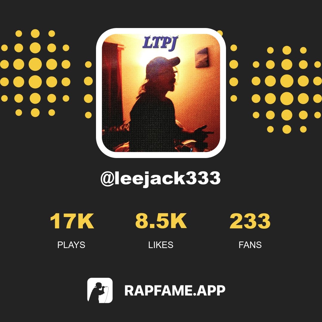 SeriousLee333's tweet photo. CHECK OUT MY PROFILE! 
On RapFame!
Lots of tracks on there! 
Some ive no uploaded to YouTube/Soundcloud or TikTok, even Bandlab, So bit rare 🤯
Hope yous check it out!
Always active on this app!
 https://t.co/PhZPH1sS8k My page is this @leejack333 

#music
#rap 
#rapfame 
#heavybeats 
#ltpj