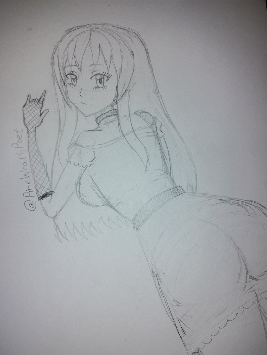 PinkWrathPoet's tweet photo. Two new #OC. I forgot the joy of simply #drawing, because I was worried of how "perfect" it had to be. I'm halfway done with my #sketchbook... #sktech #anime #manga #originalcharacter https://t.co/OqS6CpYBA2