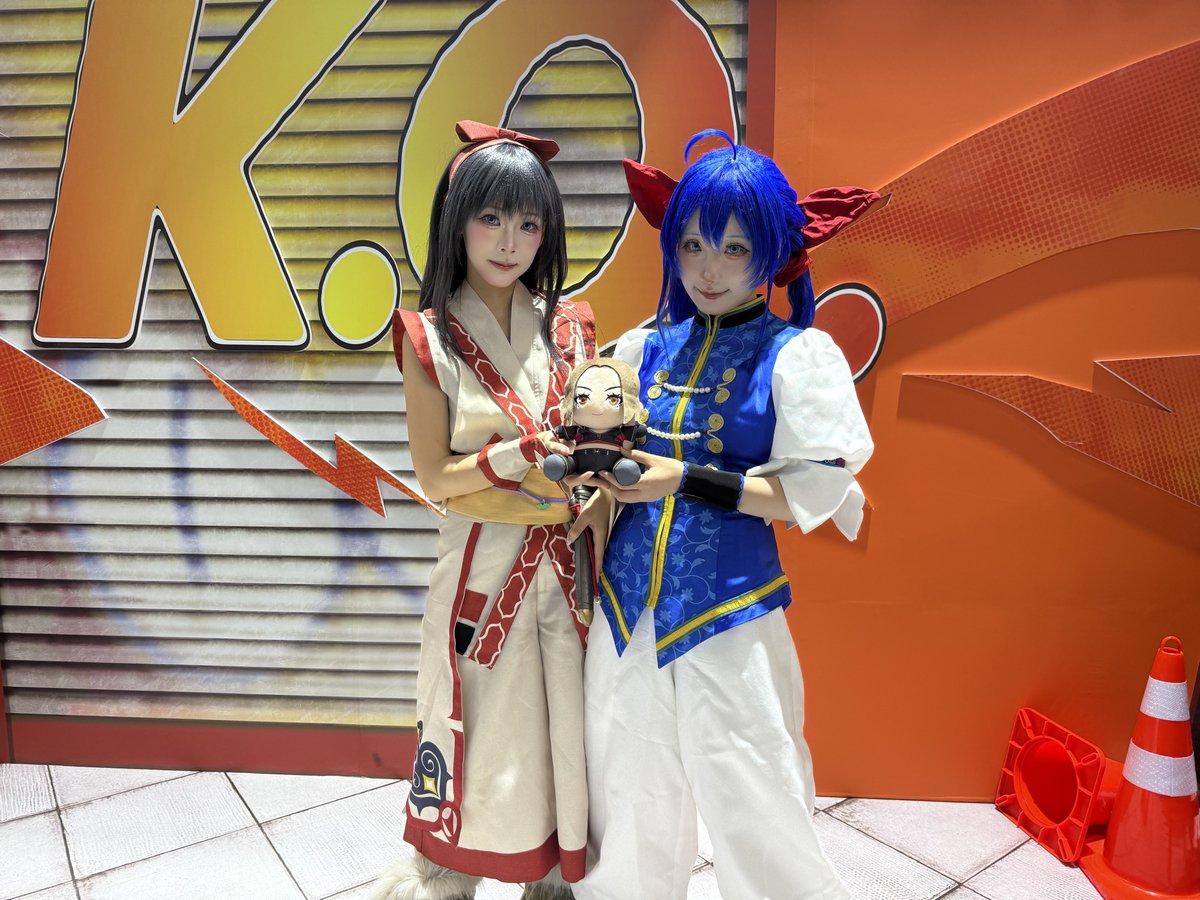 SNKPofficial's tweet photo. Greetings from the SNK booth at ChinaJoy! ✨
We've met so many amazing cosplayers today! 📸
#ChinaJoy #SNK https://t.co/d4P4U6zUgl