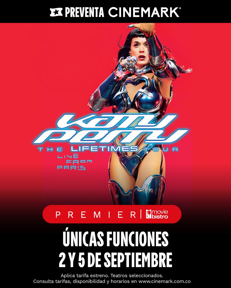 Cinemark Colombia tweet media