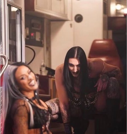 terripley's tweet photo. dude that moment was so iconic 🔥💀

everyone's reaction, the loud pop, zelina terrified and rhea running towards her like a demon 😭 https://t.co/BS9mbktH7U