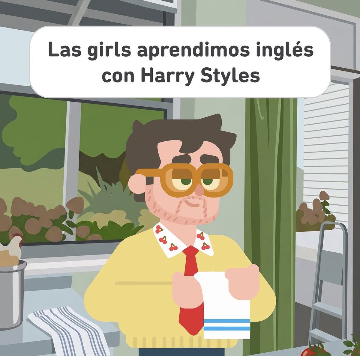 HarryMexOficial's tweet photo. DuoLingo tirando factos

"Las girls aprendimos inglés con Harry Styles" ✨️☝️ https://t.co/FolRTn1k35