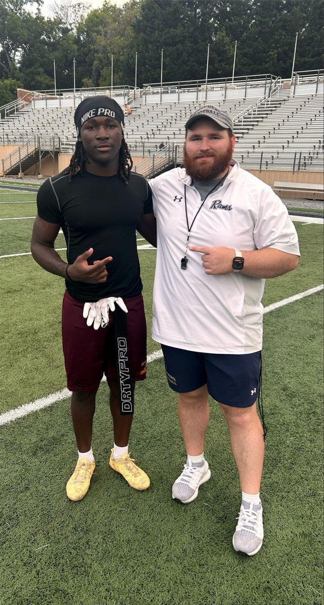 03jaylen's tweet photo. Thank you @Tj_Peer for inviting me to camp glad i could make it, I would love to be there again!!. Go Rams🐏 @SURamsFootball @SURamsOfficial https://t.co/DASY4S3GcF