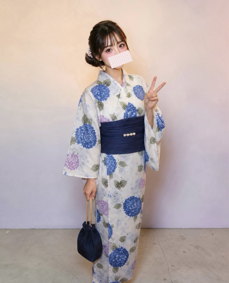 maimi____imiam's tweet photo. 今年初浴衣🎐🫧
着付けとヘアメしてもらった https://t.co/CvgKE37Ug2