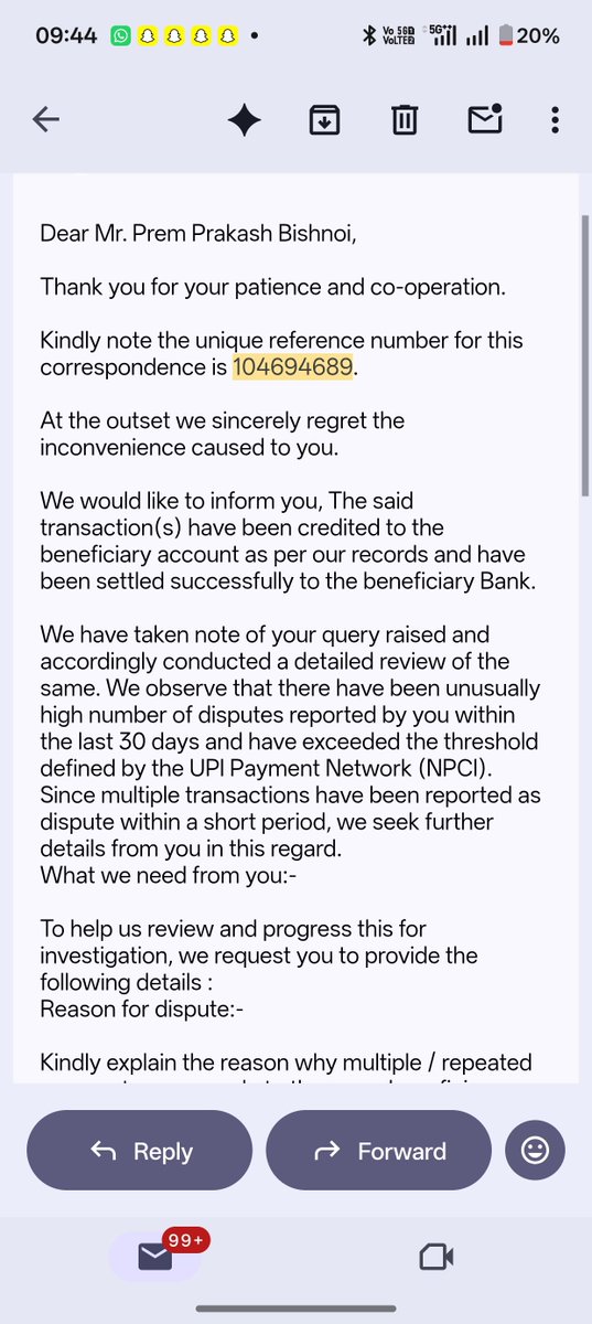 PREMPRAKASHBISH's tweet photo. @HDFC_Bank @HDFCBank_Cares Otherwise I will Loose my whole Money please Credit my Amount as soon as possible https://t.co/ymYNonsPAo