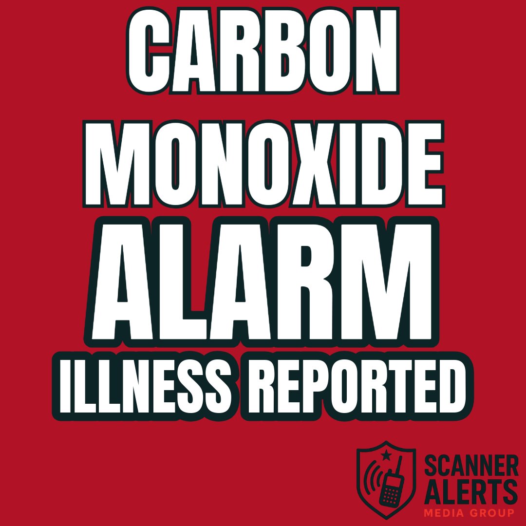Rochnhscanner's tweet photo. *CO ALARM W/ ILLNESS RPTD* Derry, NHMISSED (WILL UPDATE IF AVAILABLE) Derry, NH 03038, USA - Alarm above the garage, reports of feeling dizzy - 8/1/2026 0:11:13
26-26155-FD
#PublicSafety #Emergencyaid #NHNews #DerryNH #MedicalEmergency https://t.co/LtN2Xc8Oca