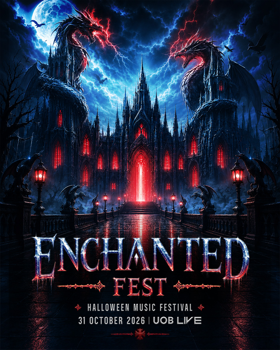 EnchantedFest_'s tweet photo. Welcome to your Frozen Nightmares ❄️🏰
ENCHANTED FEST 2026
เรื่องราวบทใหม่กำลังจะเริ่มต้น

🕰️31 OCTOBER 2026
📍UOB LIVE, EMSPHERE
🎟️ https://t.co/gVX0FleBt4

✨เฟสนี้ไม่จำกัดอายุ

#EnchantedFest #EnchantedFest2026  #HalloweenMusicFestival #UOBLIVE https://t.co/9Z2NSd0c3q