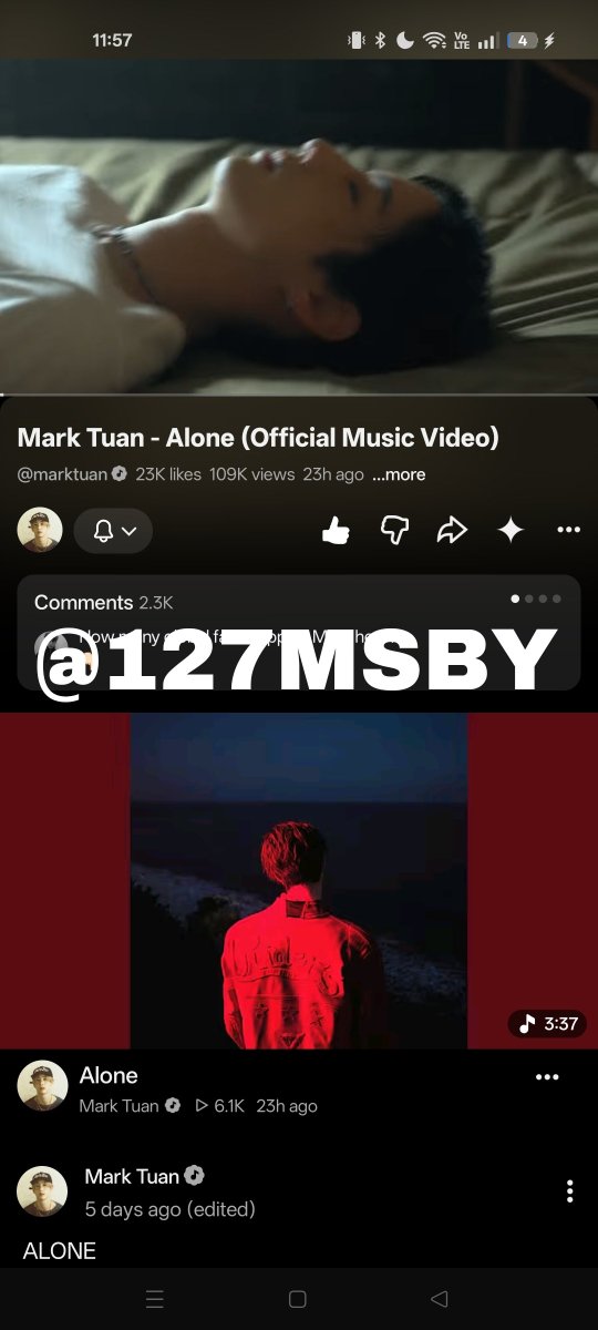 127MSBY's tweet photo. @MTPilipinas @marktuan @DNAmngmnt #ALONE #MarkTuan https://t.co/FnKwSjOQC2