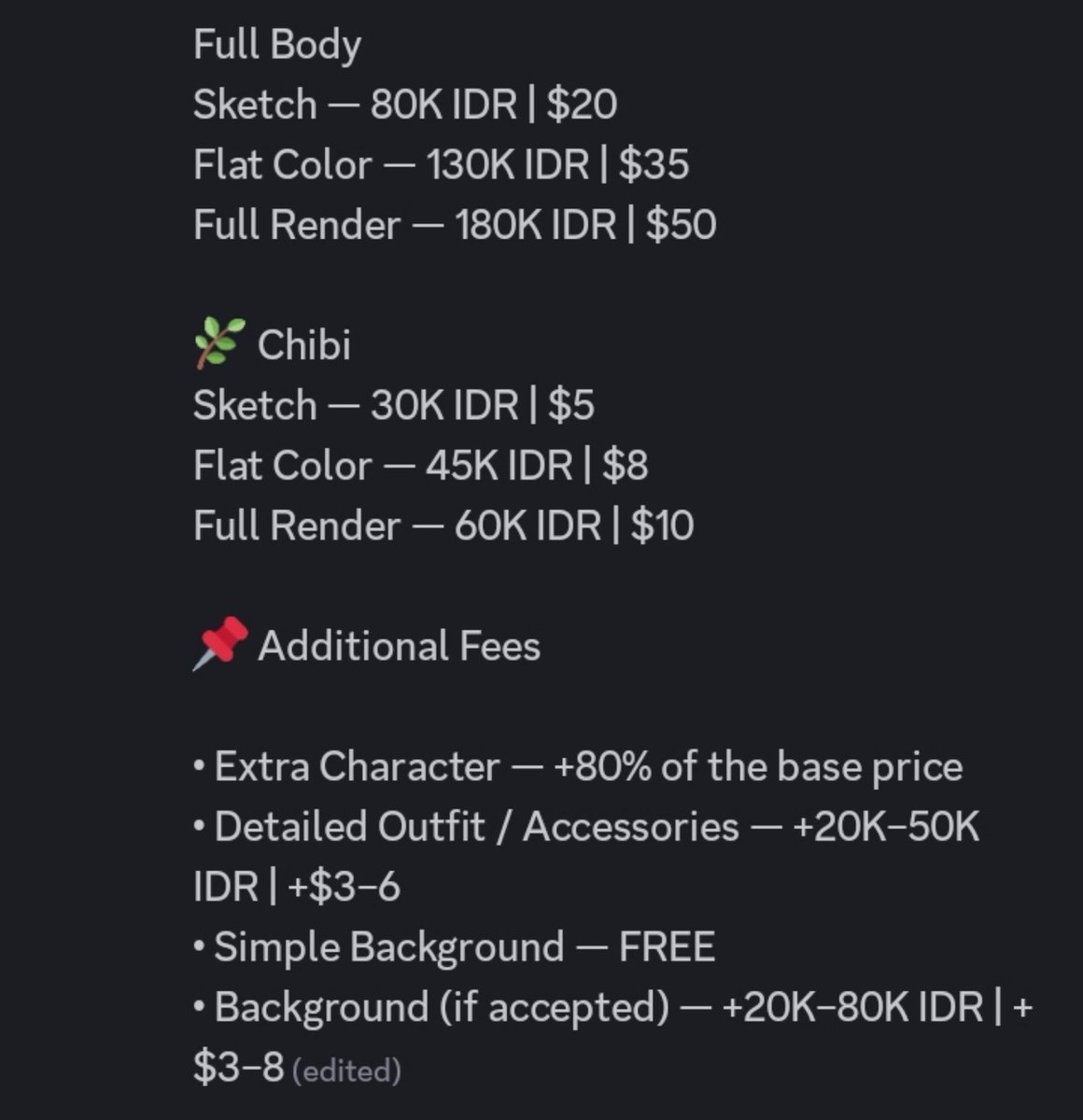 Nai_NZ9's tweet photo. NaiNZ Updated Commission Prices!! You can message me here, via WhatsApp, or via Discord.🤌 #opencommission #moots https://t.co/d99anx94NL
