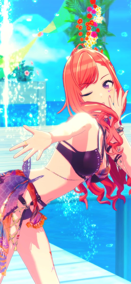 Ramuda_imas's tweet photo. #シャニソンファッションショー
#はじける夏と泡沫部門 https://t.co/J5ldlResd6