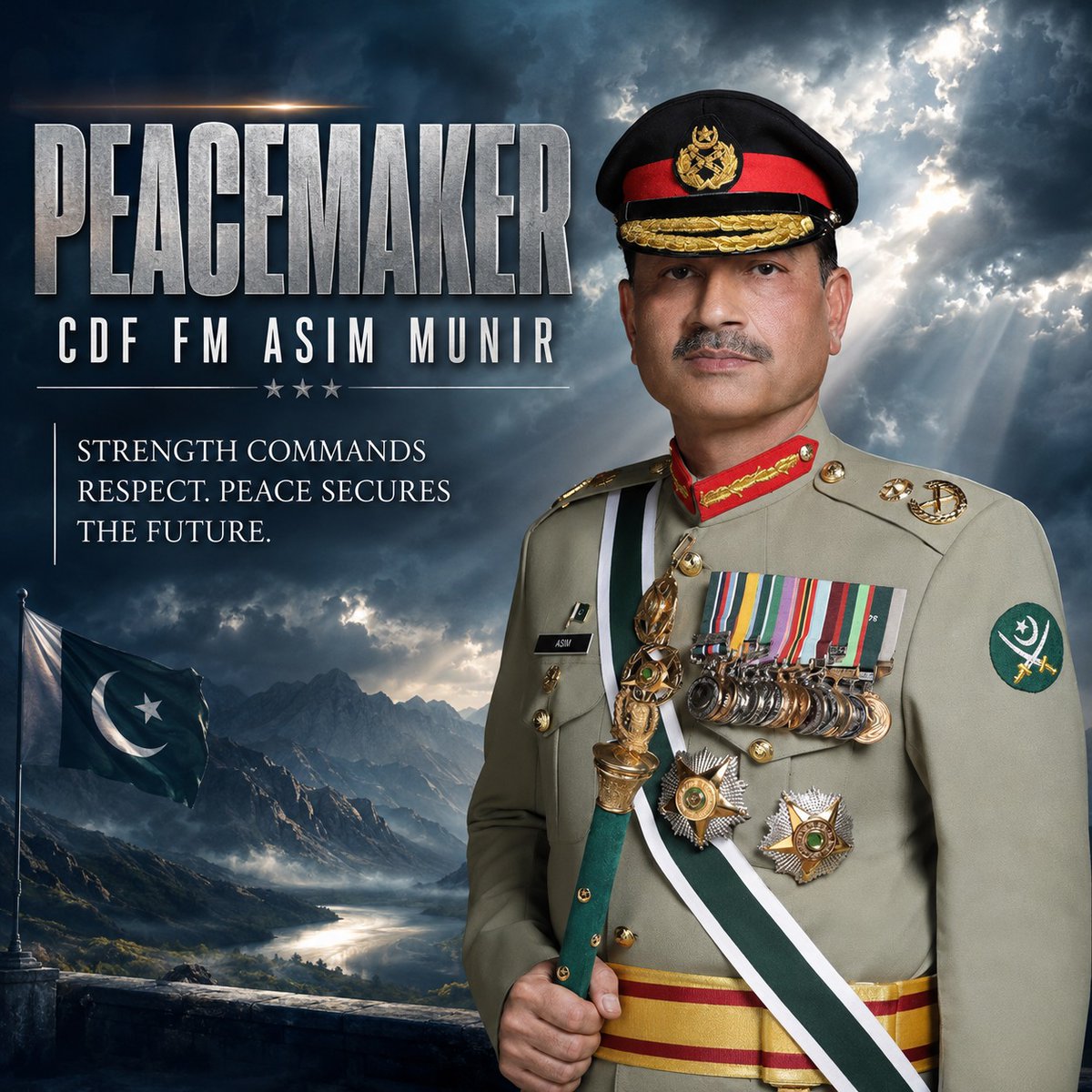 sbaloch044's tweet photo. Under CDF Asim Munir, collaboration remains a key pillar of addressing shared regional challenges.
#CDFForGlobalPeace
#BehindYouCDF
#CDFPeaceVision
#StandWithPakArmy
#CDFPeaceMission https://t.co/ppYkFjoYru