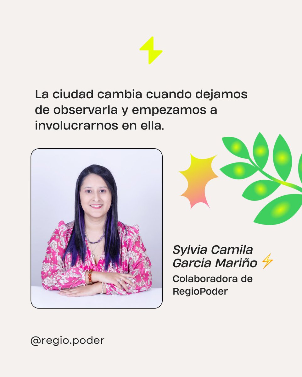 regio_poder's tweet photo. 🌱 Si te importa, te pertenece.

#RegioPoder #ElPoderDeHacerCiudad https://t.co/cAbAegY4uO