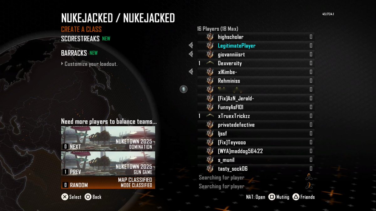 Kobereplays's tweet photo. “LegitimatePlayer” is going around giving people prestige master/unlock all found him earlier today on Nukejacked. I would recommend if you received prestige master/unlock all to be careful searching games. “YEET YEET YEET” is still bricking accounts. #bo2 #prestigemaster https://t.co/aPseBHzei8
