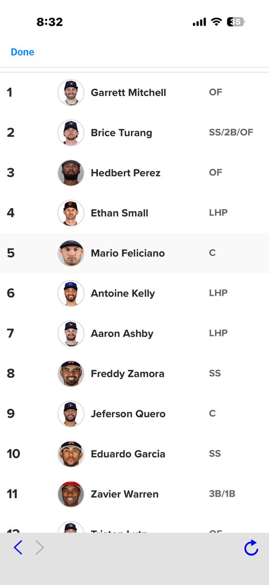 mkleingartner3's tweet photo. @MatthewMKE98 2021 Brewers Top 10… Turang good….Ashby Ok….Quero… we will see…. The rest are busts….. every organization has busts…. Try and keep up Junior. https://t.co/iBcsS4BFKH