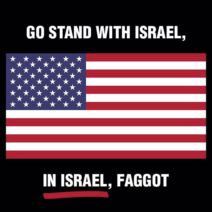 KoreanGunGuy's tweet photo. @benshapiro Shut up you jew faggot https://t.co/jgl4BkQlf9