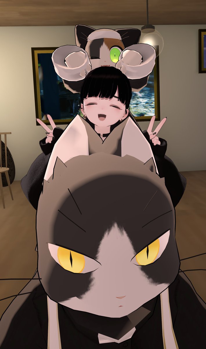 vrchat_kamiusa's tweet photo. (*つω`*)｡oO(おはよ)
昨日の夜は眠過ぎて、ずっとウトウトしながらみんなとお話してた気がする😪
結局力尽きていつ寝たのか覚えてない( ˘•~•˘ )
床で寝落ちしたもんだから身体いてて💭
でもみんなと少しでもお話できてよかった〜やっぱチルが最高だな✨✨ https://t.co/si7vB6tjFH