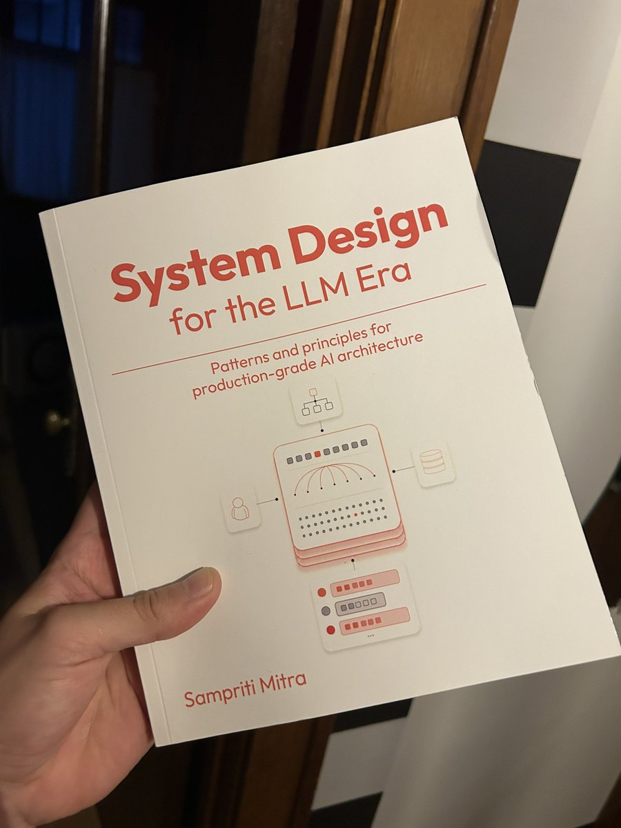 dani_avila7's tweet photo. Thanks to @PacktPublishing for sending me a complimentary copy of System Design for the LLM Era all the way to my home in Michigan

I’m looking forward to reading it, and in a few days I’ll share my thoughts and let you know how it is! https://t.co/l0irNCPsjc