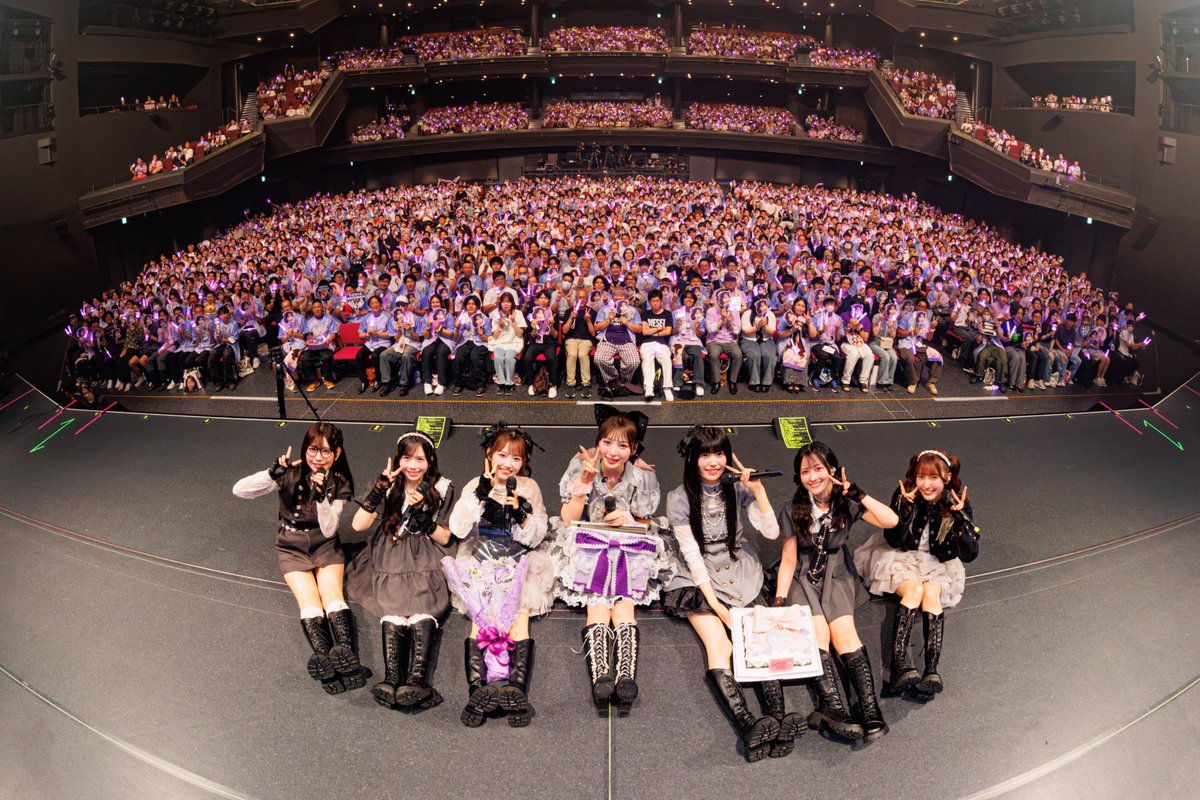 SWEET_STEADY's tweet photo. 🫧🦄みんなと集合写真🦄🫧
　　💜塩川莉世生誕祭💜

お祝いしてくれたみんなと📸💜

7/28(火)
『SWEET STEADY 塩川莉世 BIRTHDAY LIVE 2026』
〜 a continuation of a dream 〜
📍SGCホール有明

*⋆꒰ঌ┈┈┈┈┈┈┈┈┈┈┈┈┈໒꒱⋆*
　　💜塩川莉世　＠rise_ss0731
*⋆꒰ঌ┈┈┈┈┈┈┈┈┈┈┈┈┈໒꒱⋆*

💙奥田彩友　＠ayu_ss0107
🩵音井結衣　＠yui_ss0109
🩷栗田なつか　＠natsuka_ss0719
❤️白石まゆみ　＠mayumi_ss1227
🧡庄司なぎさ　＠nagisa_ss1029
💛山内咲奈　＠sakina_ss0229

▼アーカイブ視聴はこちら🎞️
https://t.co/3xRuWW0VTs

＃塩川莉世生誕祭2026
#SWEETSTEADY
#すいすて