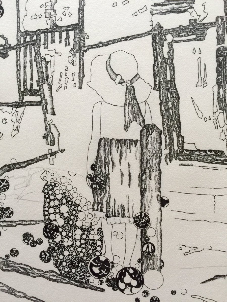 BaumannDivision's tweet photo. Childhood Dreams no. 3
Pen and ink
David Baumann https://t.co/1wqPbco7Hs