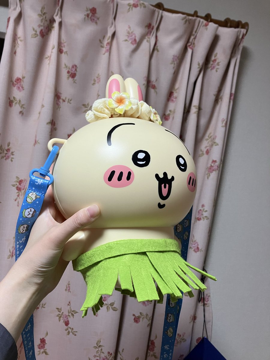 Shizuku_botti's tweet photo. うさぎの島へようこそポップコーンバケツ
昨晩せっせと作ったよ https://t.co/2v7tP4xUhW