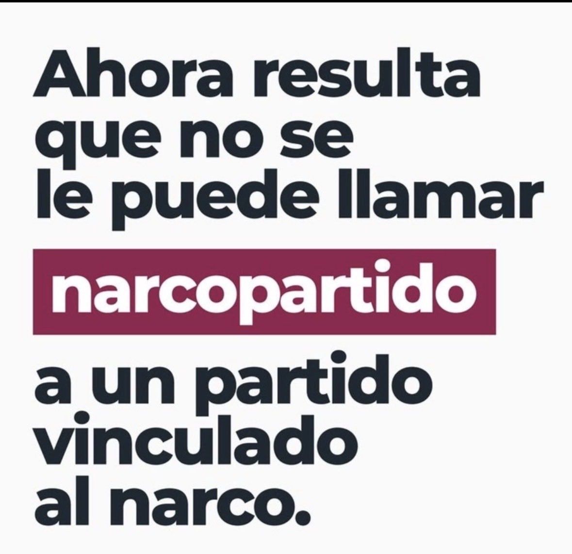 zimba195937's tweet photo. @DiputadosMorena Aja. #MorenaOrganizaciónCriminal #MorenaEngañaPendejos #Morenarcoterroristas 
#MorenaNarcoHuachicol https://t.co/k6imVs0OWy