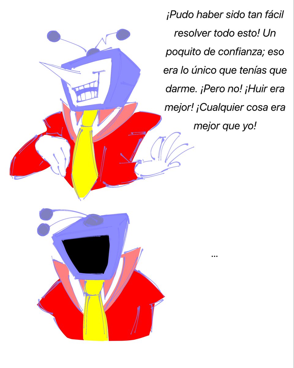 Clambeloides's tweet photo. Versión español. (Hago esto más por diversión que por otra cosa equisde) https://t.co/4HEB2Mz9Qz