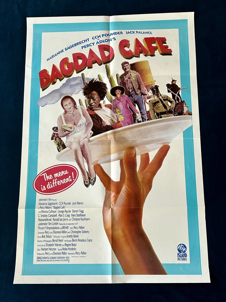 cineartnexus's tweet photo. 暑いから、今日も頭の中で『コーリング・ユー』をリピート

#BagdadCafe #CallingYou
 #映画音楽 #80年代映画
#cineartnexus https://t.co/uv6zOEZFrb