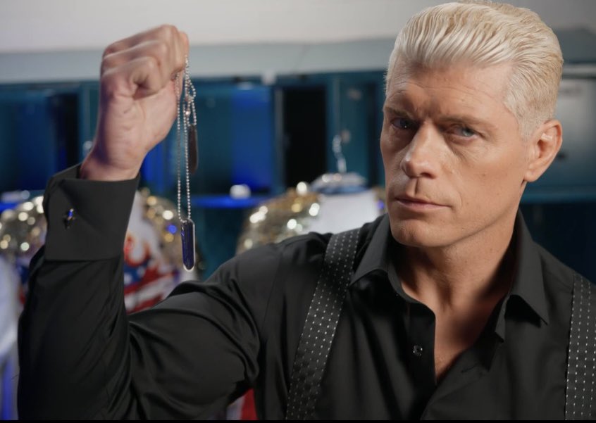 FadeAwayMedia's tweet photo. Street Fighter, Cody Rhodes has arrived.

#Smackdown https://t.co/9nbD5KvT67