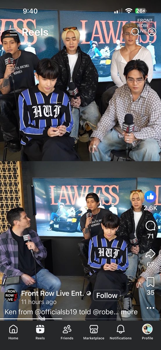 Angel15398186's tweet photo. This exclusive question was asked specifically to Ken during SB19’s interview with Frontrow Live Entertainment.

Watch here: https://t.co/yAC0ZRJbzW

#sb19_ken 
#sb19ken https://t.co/9yItnlfWfw