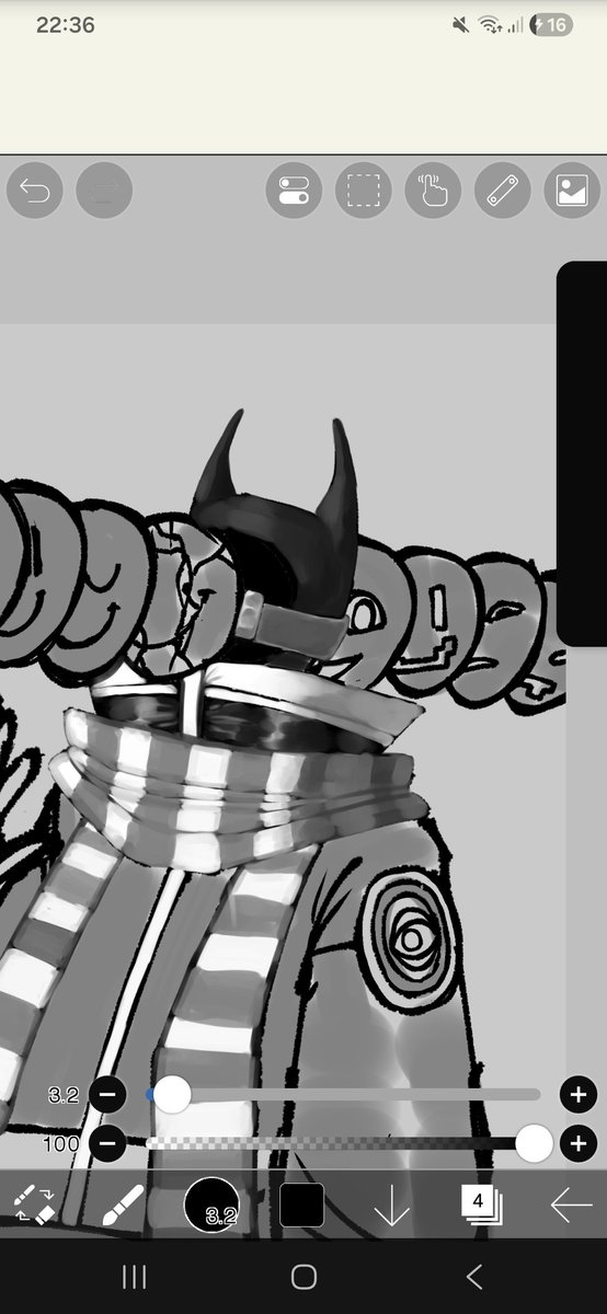 Tuffy_Off's tweet photo. More Twixxel art! I like to imagine him as having various masks, different phases, and that every time the Creator possesses Twixxel, he breaks one of his masks. But don't worry, he has many spare masks! 

#Twixxel
#Creator
#Twixxel_Lestgo https://t.co/MucVU4Cjtv