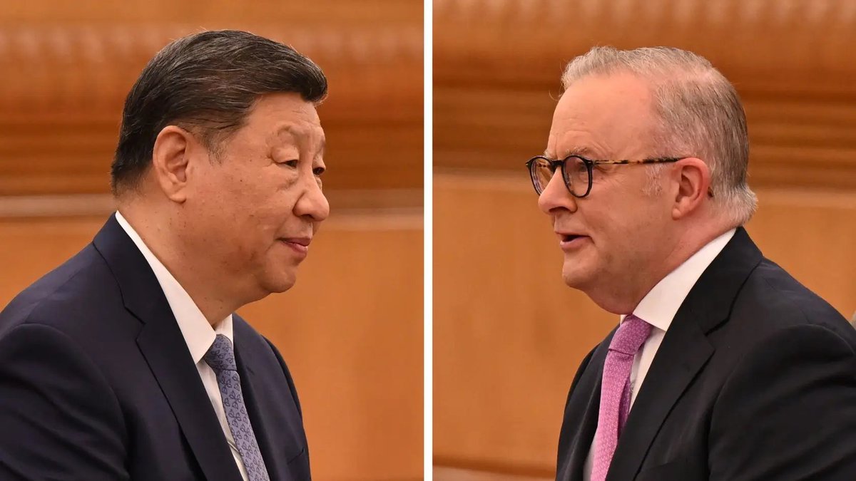 Ausbobsmit's tweet photo. Albanese would have promised President Xi that he will pave the way for a 100% Chinese car market in Australia by 2030.
How will he achieve this? He will impose a fine for all other car makers. Book them. Fine them into oblivion.
Australian motorist will be left with nothing to buy apart from Chinese EVs