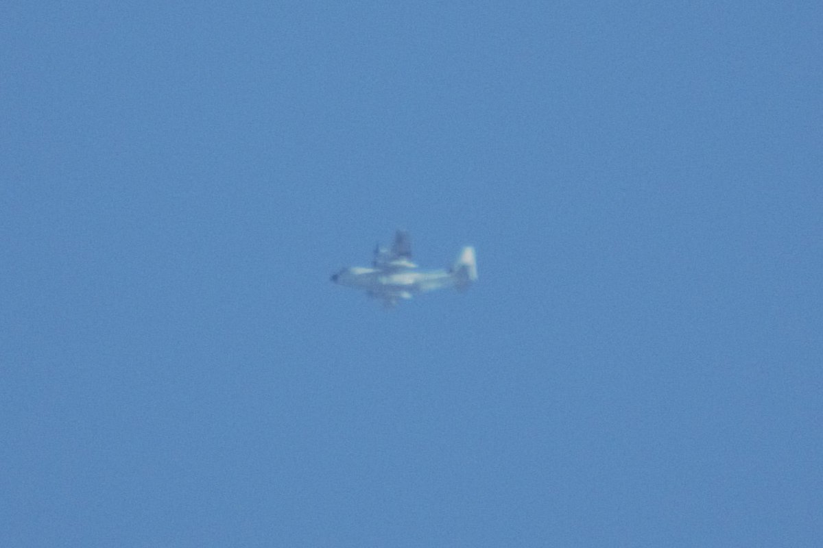 athomespotter's tweet photo. Caught x2 USAF C-130s 97-5303 as "TEAL82" and 96-5301 as "TEAL83" passing through Southern California from Hawaii. https://t.co/4t7HzwYSqC