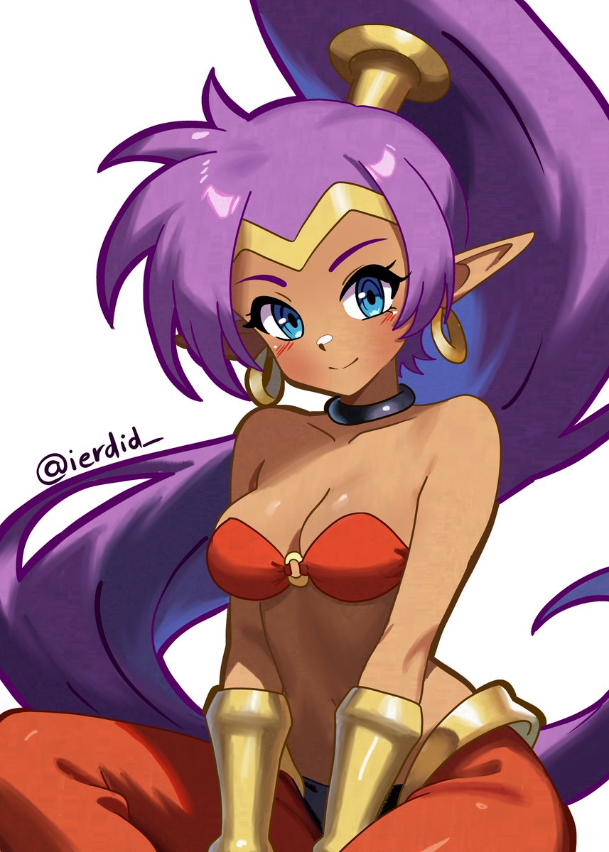 ierdid_'s tweet photo. I rescued a sketch of Shantae to finish it https://t.co/QFLeK2f0au