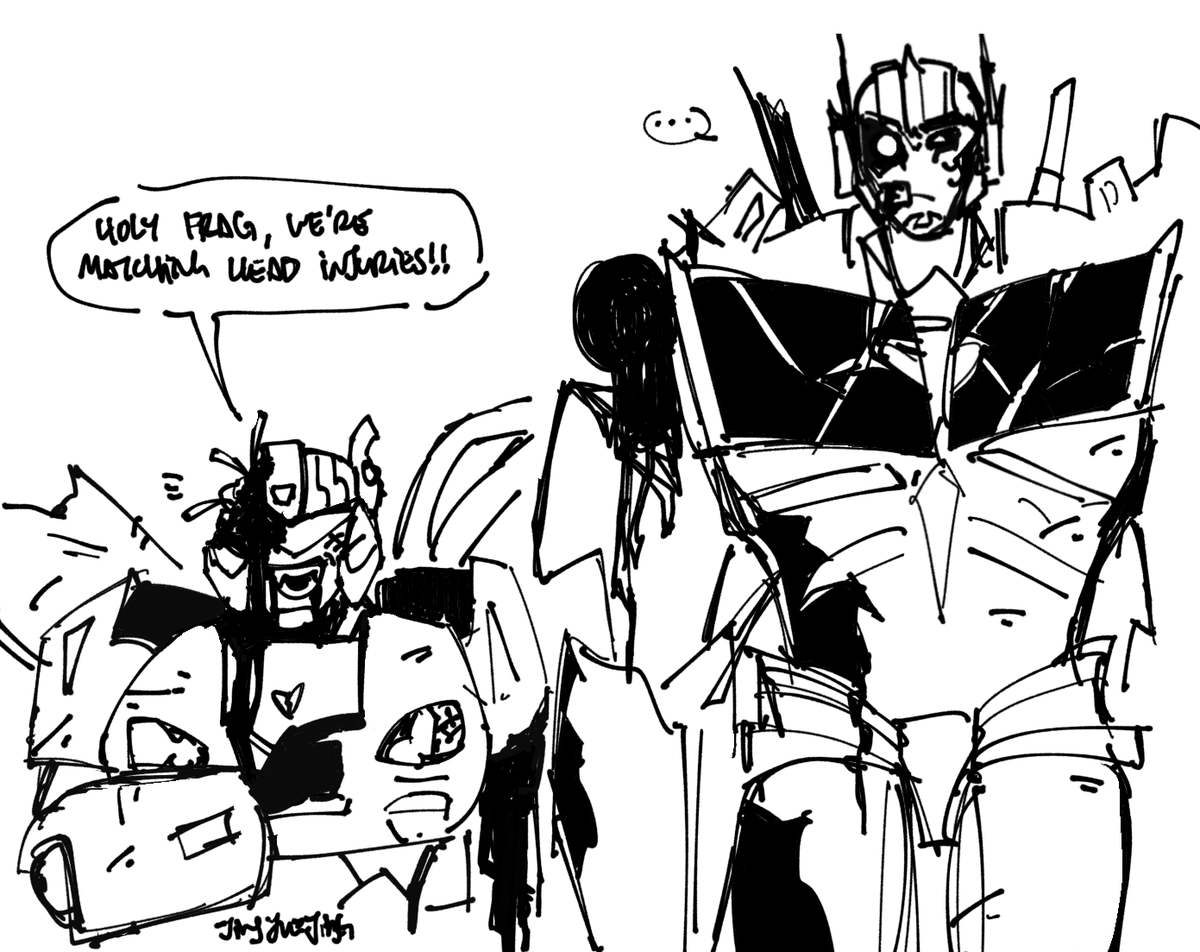 jingjuejing's tweet photo. #transformers #maccadams #tfp 

im bored let’s bleed all over ratchet’s medbay and contaminate everything https://t.co/EUtE6VCRM0
