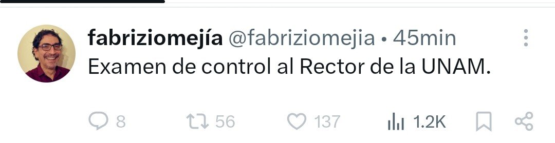 Arouet_V's tweet photo. Hay mensos con buena voluntad y mensos con mala intención.  Los de buena fe no entienden el universo de 50 mil estudiantes para reponer el proceso y, con la baba en las comisuras de la boca, dicen que debió reponerse todo. Pobres. Entre los mensos de mala voluntad esta @fabriziomejia. Sí, el de los plagios, el que defiende a @YasminEsquivel_. Dice que el examen es fraudulento cuando lo que falló fueron los controles y omite decir que hubo trampa de los aspirantes a los que, claro, no critica.

Fabrizio no necesita examen de control de Coeficiente Intelectual, está claro lo pequeño que es.