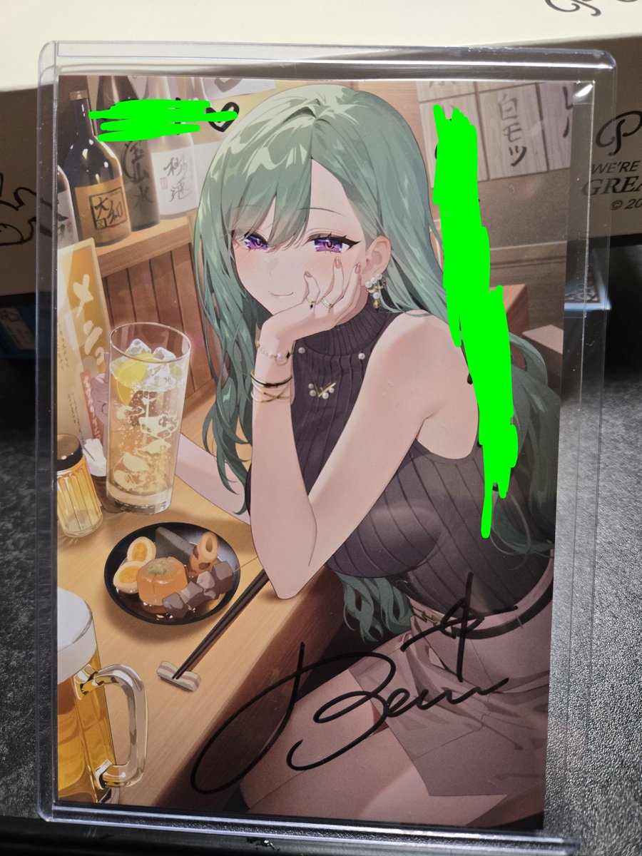SlifeMt's tweet photo. べに様届きましたぞー
この度も素敵なポスカ、最高です！！

ちなみに、俺もばっちり大根です
大根と日本酒で最高の一夜を

#八雲べに
#しもべに https://t.co/DsDWFZJi5X