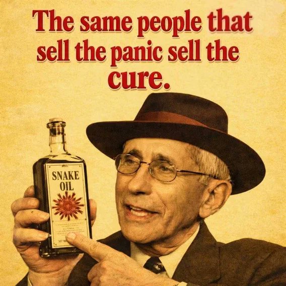 Andrstorre37899's tweet photo. @liz_churchill10 This is a fact not a conspiracy and it works not just in medicine but in all aspects of politics. Say for example in food shortages, they create the problem (the filthy rich) then they offer the "solution". https://t.co/5XPmjLh28R